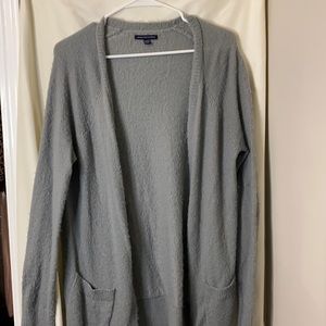 Grey cozy cardigan